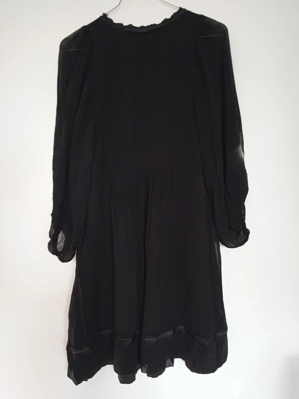 Vestido elegante, holgado, negro Kookaï talla 38 – photo 5